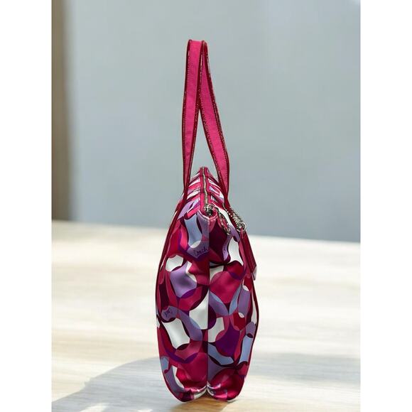 Y2K Coach 14747 Poppy Kaleidoscope Glam Tote/Crossbody/Wristlet Set - Picture 4 of 16